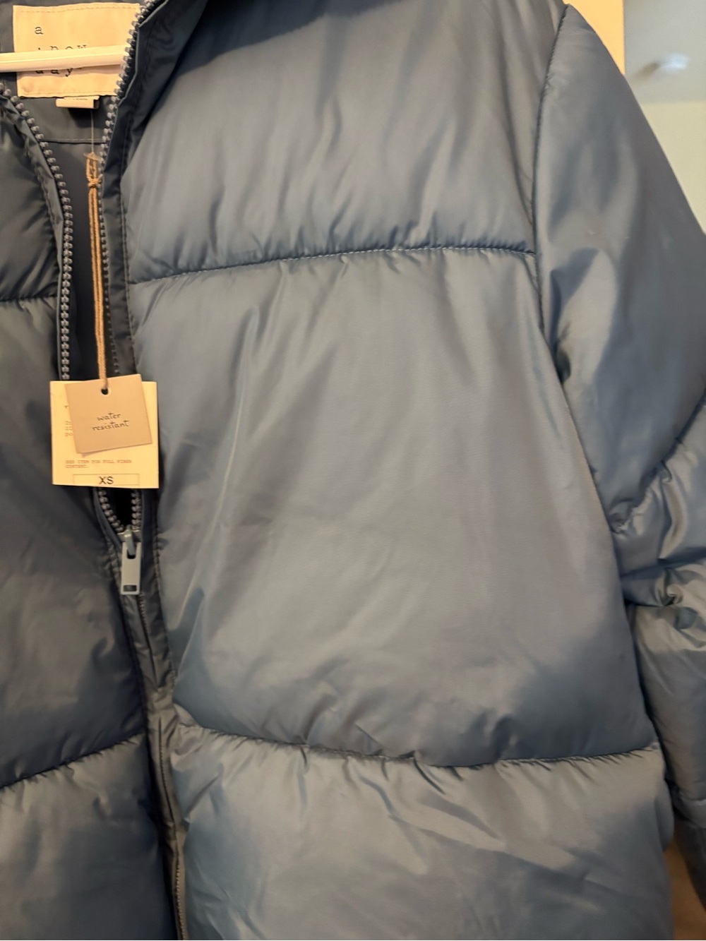 a new day Steel Blue Women's Puffer Jacket - Picture 3 of 8